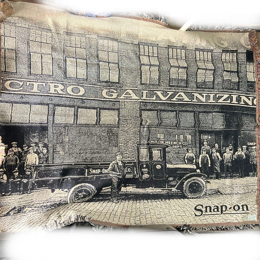 スナップオン　ラグマット　ブランケット