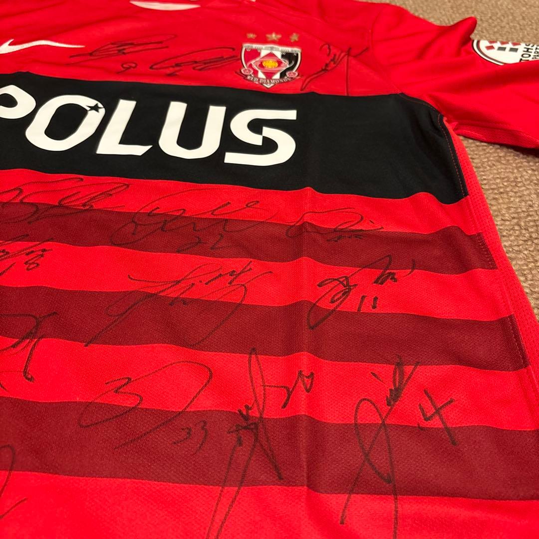 最終値下げ！浦和レッズ　サイン入りユニフォーム