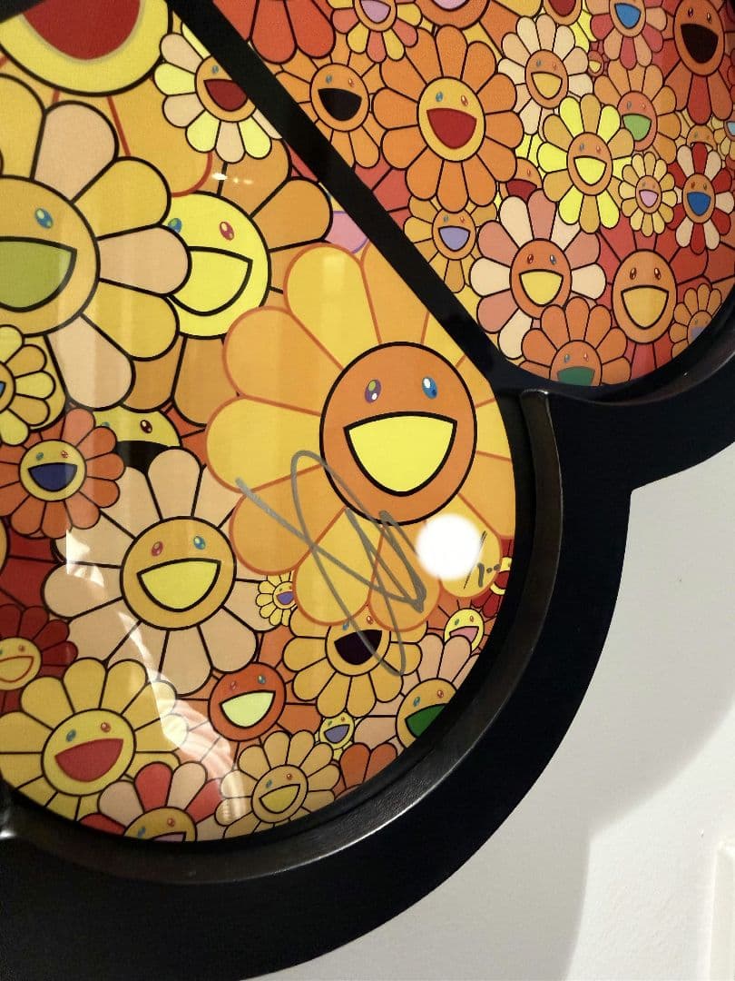 お花がスパークル！ 村上隆 サイン入りポスター ED300