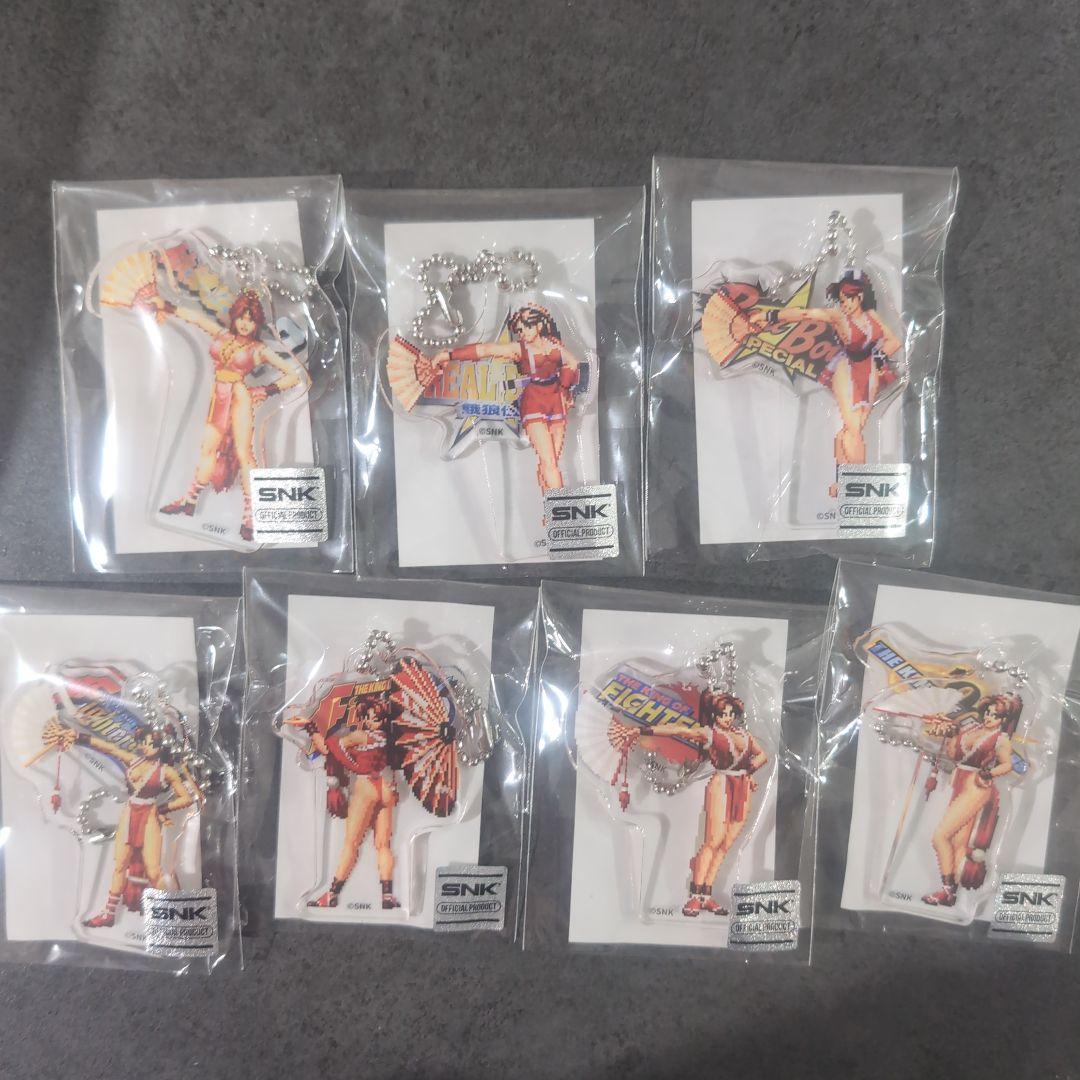 不知火舞　くじコレ　アクリルキーホルダー　　SNK　KOF　コンプリート　7種