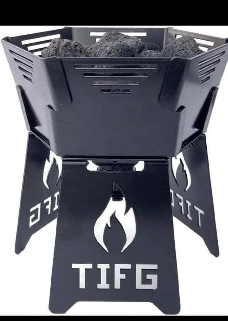 【新品未開封】Iron Field Gear ガス式焚火台 Easy Fire