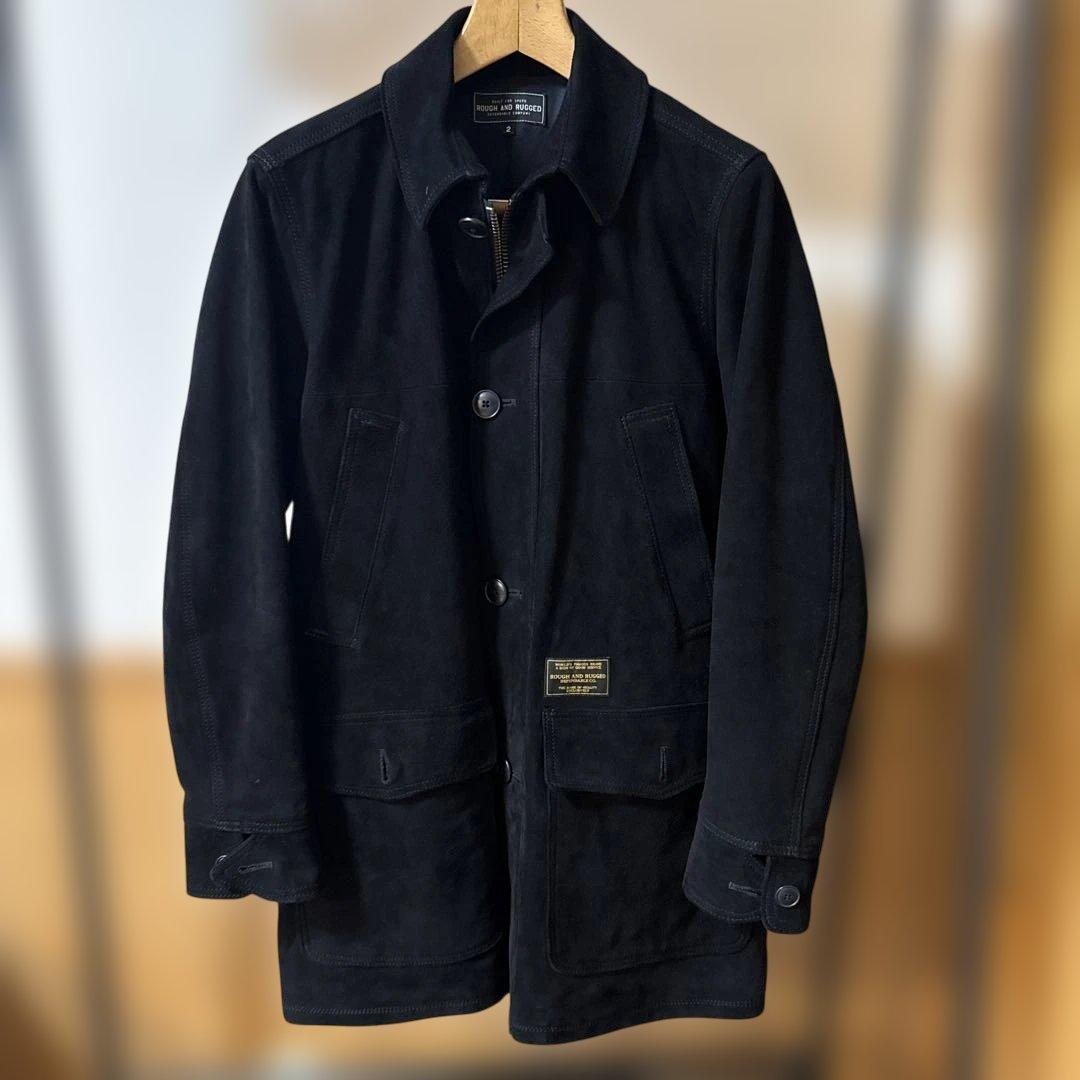 rough and rugged レザーコート