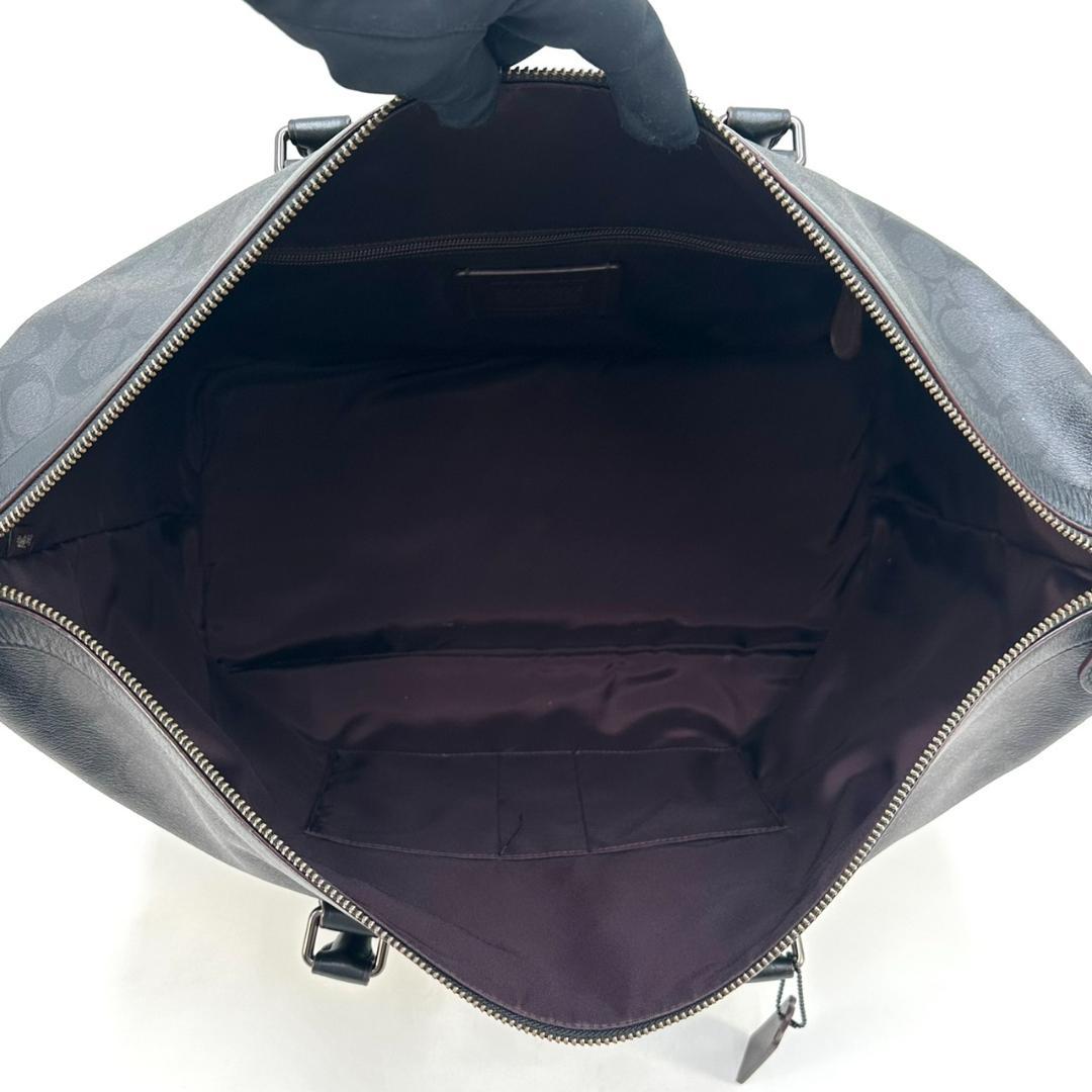 COACH コーチ ボイジャー シグネチャー ボストンバッグ 旅行用バッグ