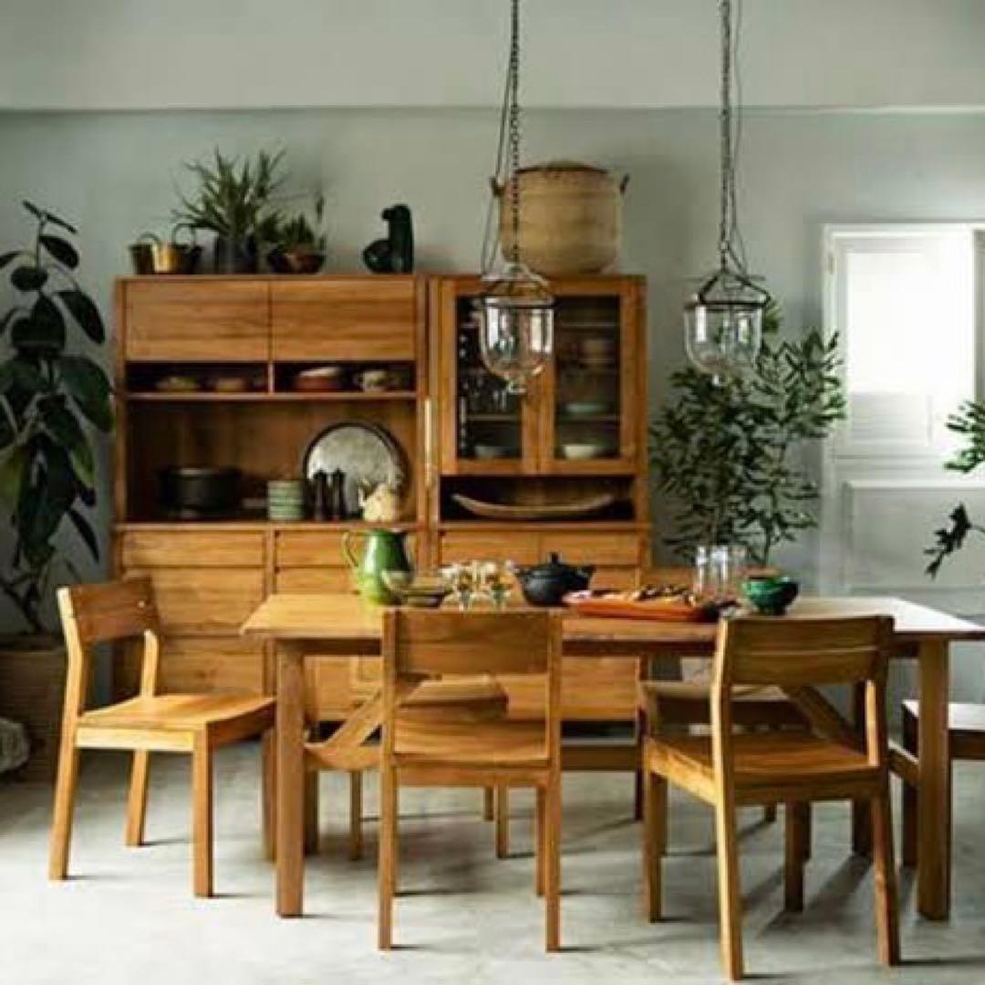 【8/14終売】 UNICO SOTO 耳付き ダイニングテーブル 最終値下