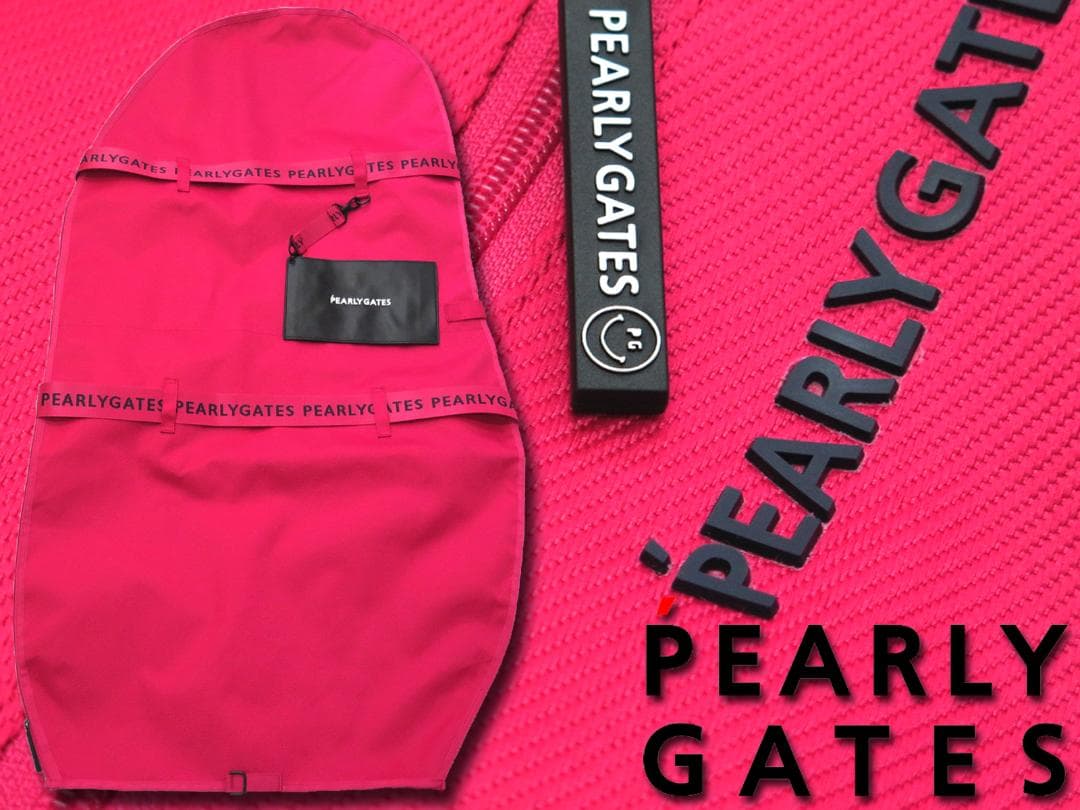 新品● パーリーゲイツ ●定番トラベルカバー　９型・４６インチ対応　ピンク