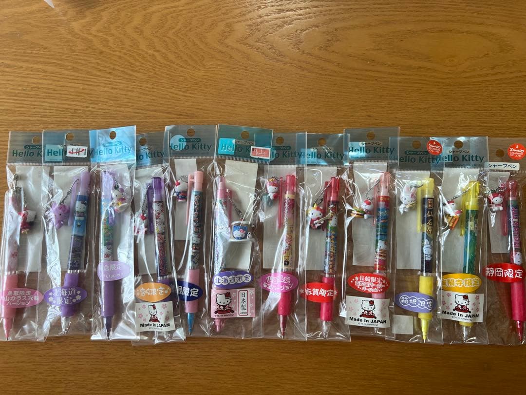 ご当地ハローキティシャープペンシル 12本
