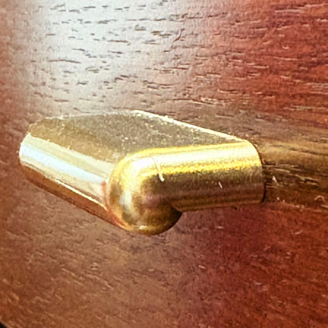 【カリモク家具】ヴィンテージチェスト ナラ材×真鍮取っ手 日本製