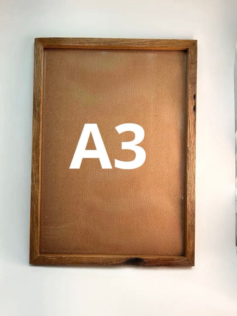 A3フレーム 【4点】 木製 チーク材 おしゃれ 壁掛け チーク古材 ナチュラル