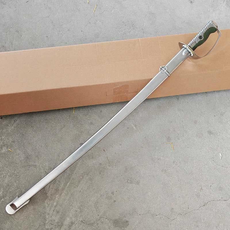 65式銀白鞘金 日本刀 模造刀 居合刀 武士道 武蔵 鑑賞用 手鍛造打