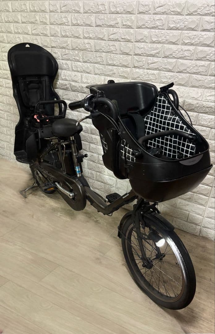 ✨高年式✨新型バッテリ✨美品✨室内保管✨パナソニック ギュット子供乗せ電動自転車