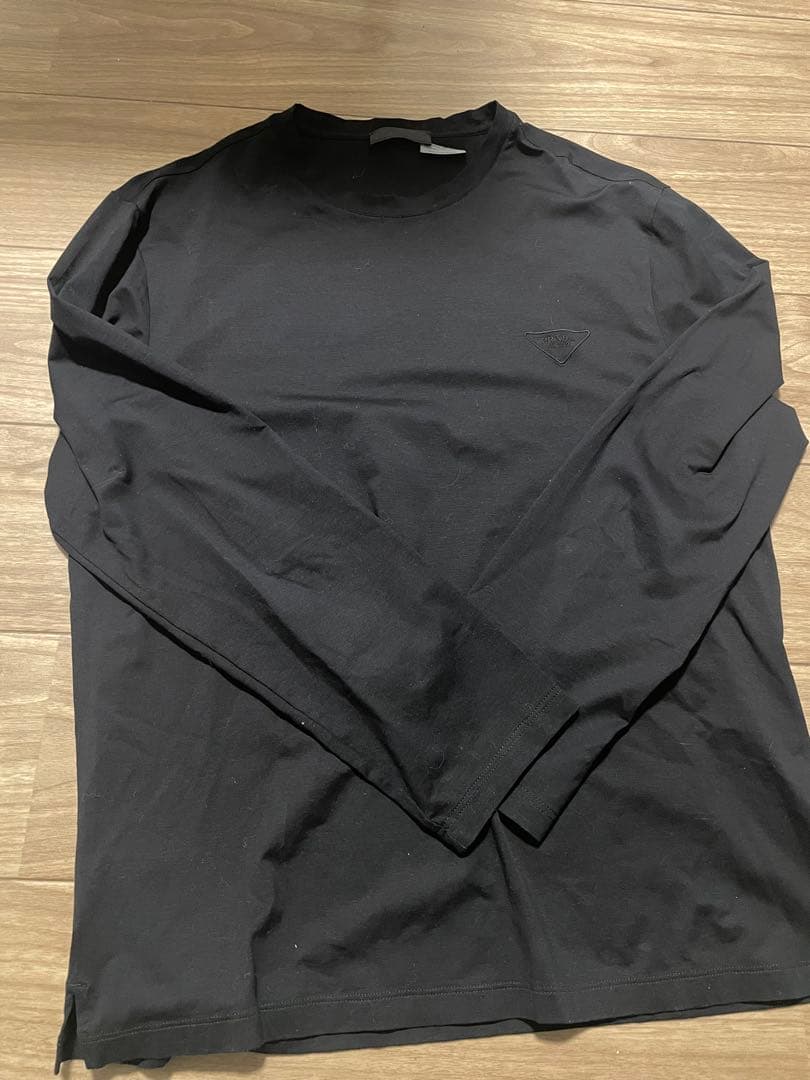 PRADA ブラック 長袖カットソー