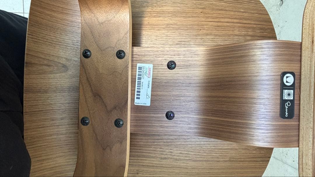 椅子 Herman Miller Eames Molded Plywood Chair