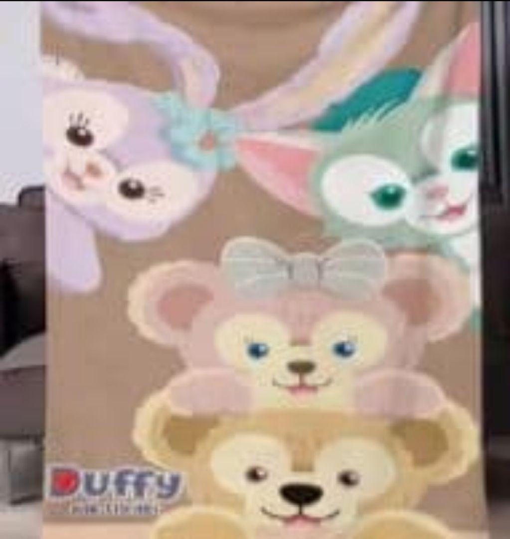 モンキー！ダッフィー　フレンズ　掛け布団カバーと枕カバーセミダブル