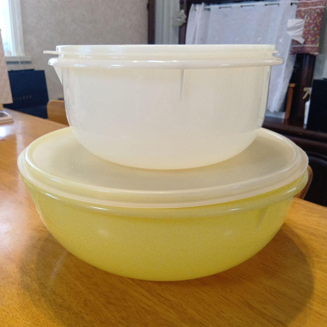 タッパーウェア　スーパーミックスボウル　大小 2点セット