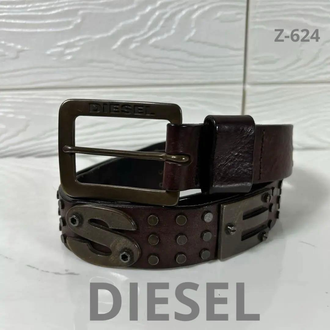 【DIESEL】★ ディーゼルベルト★ブラウン★CM90★