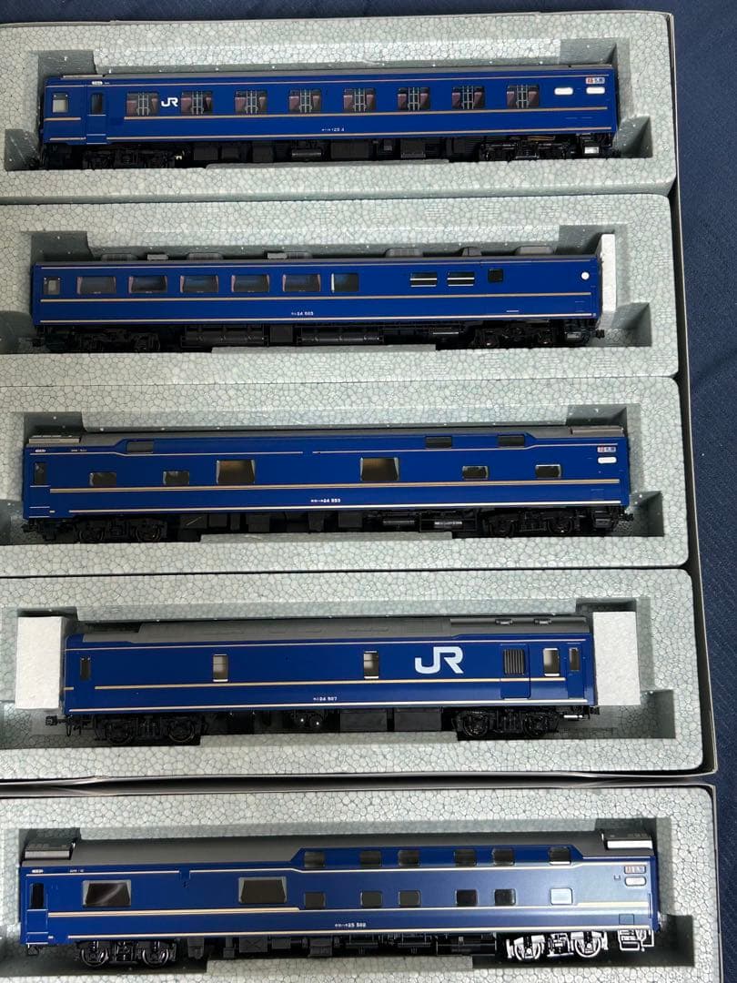 KATO (HO) 24系 寝台特急「北斗星」基本セット・オロハネ25 500