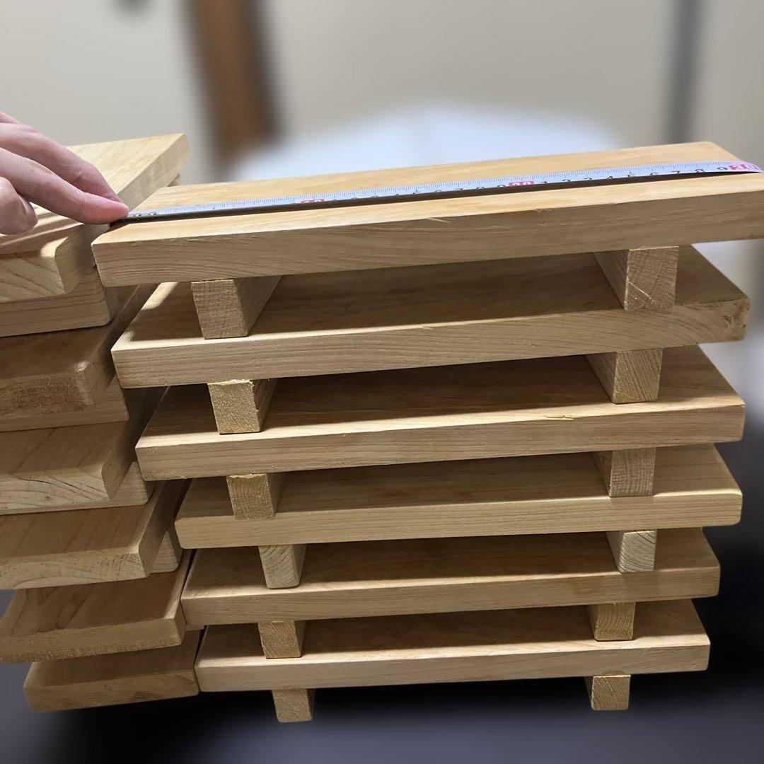 寿司下駄　12個セット　中古