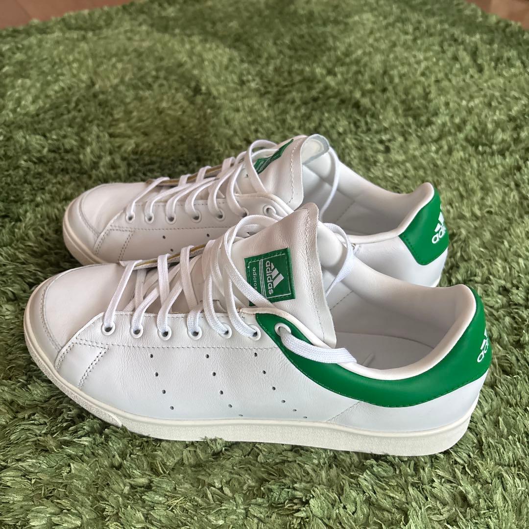 adidas ゴルフシューズ　ホワイト グリーン スニーカー
