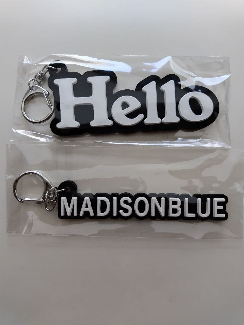 マディソンブルー　 バッグチャーム2種　 ブラックトートバッグ(付属品)