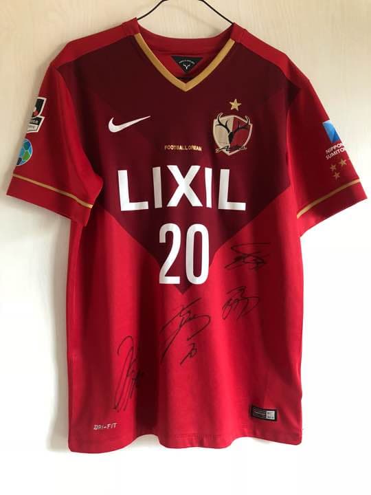 鹿島アントラーズ ユニサイン入りNIKEオーセンティック