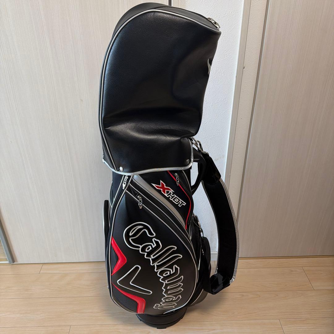 Callaway X-Hot キャディバッグ 黒/赤