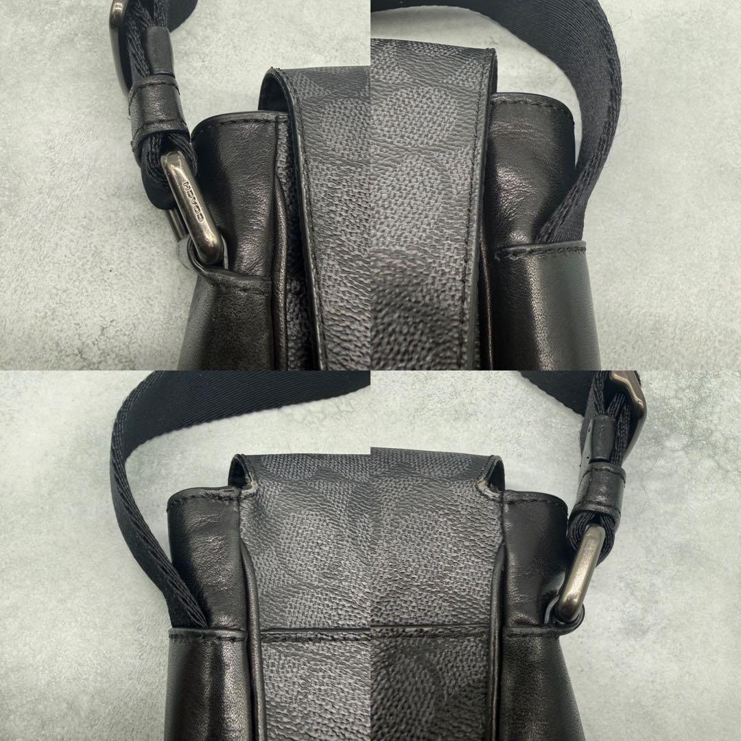 COACH コーチ メッセンジャーバッグ PVC メトロポリタン クロスボディ