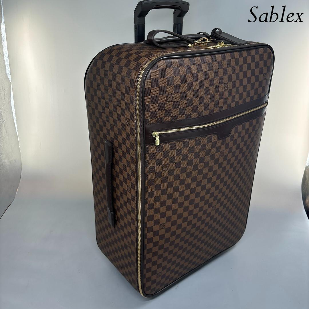 【超極美品】ルイヴィトン■ダミエ ペガス65 N23247 激レア スーツケース