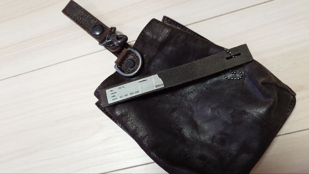 イサムカタヤマ バックラッシュ　ウエストバッグ　小物入れ