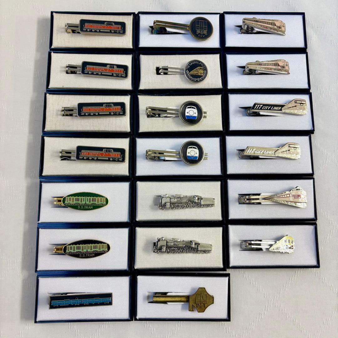 鉄道　国鉄　機関車　ネクタイピン　20個セット