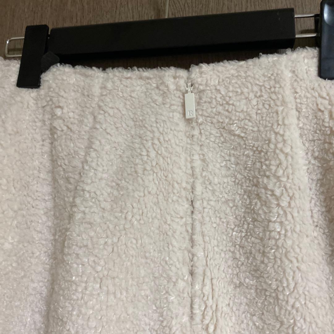 ルネ　テディベア　ボアスカート　36