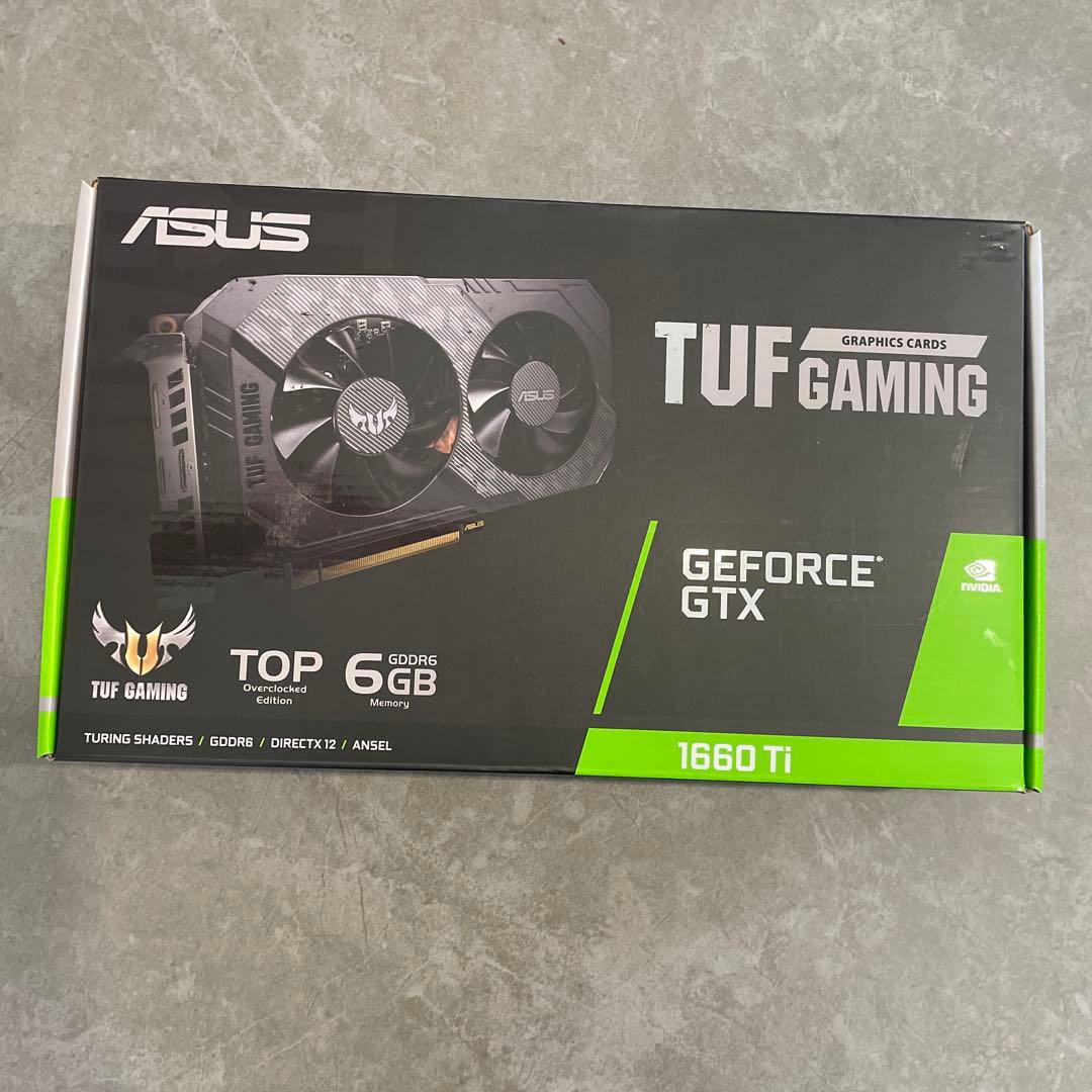 グラフィックボード・グラボ・ビデオカード ASUS GeForce GTX 1660 Ti 6GB GDDR6