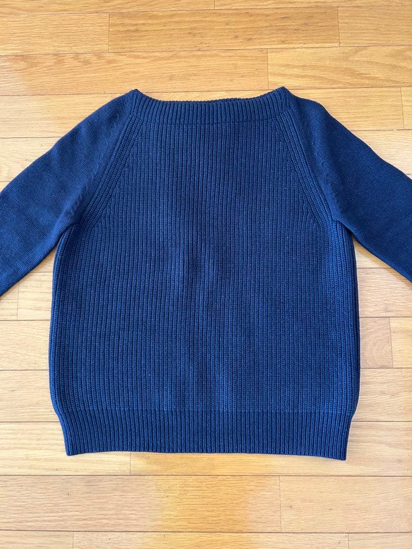 YURI PARK ユリパーク アルティジャーノ ニット 紺
