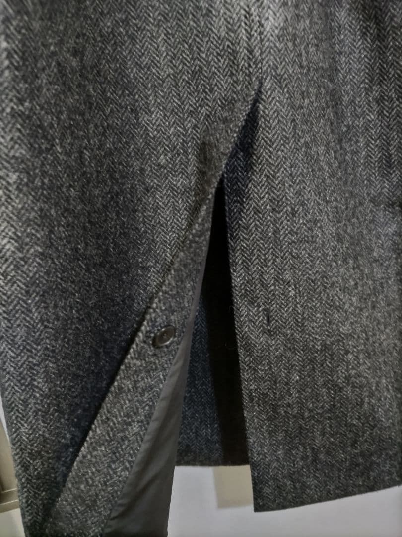 （超美品）BEAUTY&YOUTH ステンカラーコート MOONツイード グレー