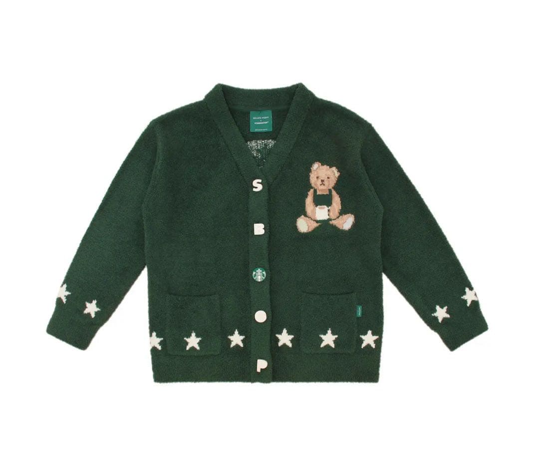 スタバ ジェラピケコラボ カーディガン