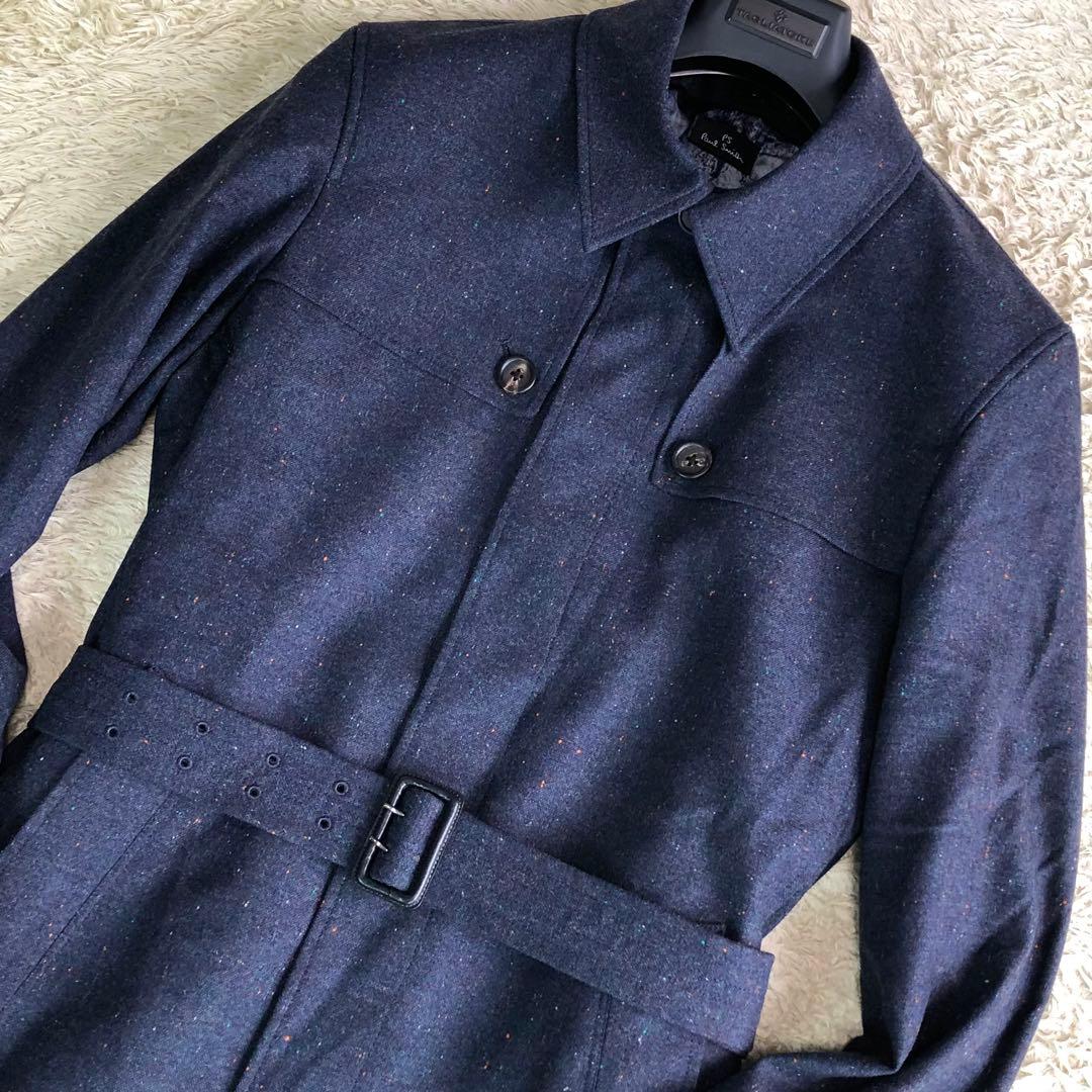 【希少XLサイズ】ポールスミス トレンチコート ライナー ウール メンズ