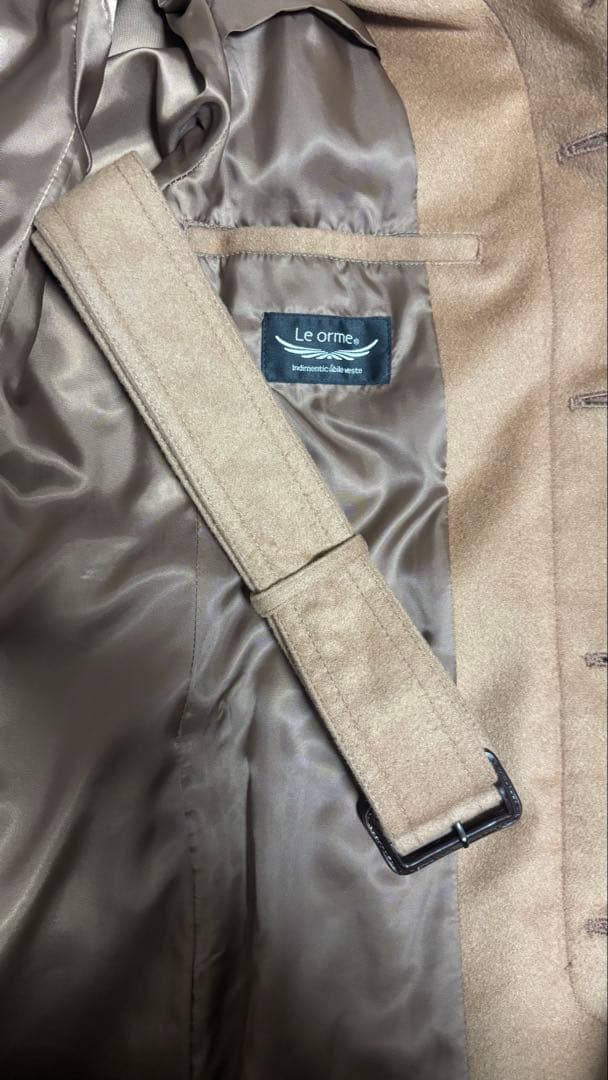 MOZU西島秀俊着用 ロングコート トレンチ コート 最終値下 未使用保管品