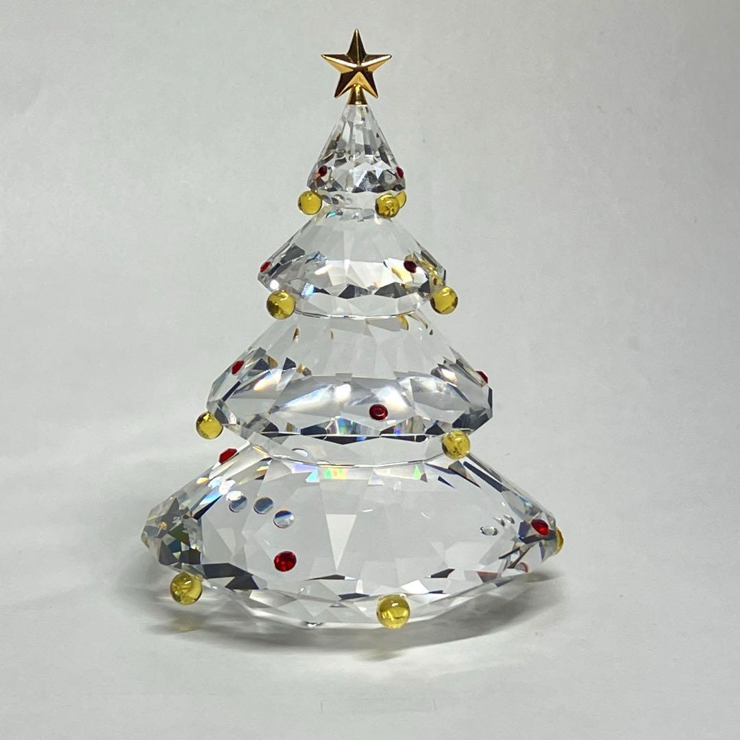 スワロフスキー 置物　クリスマスツリー
