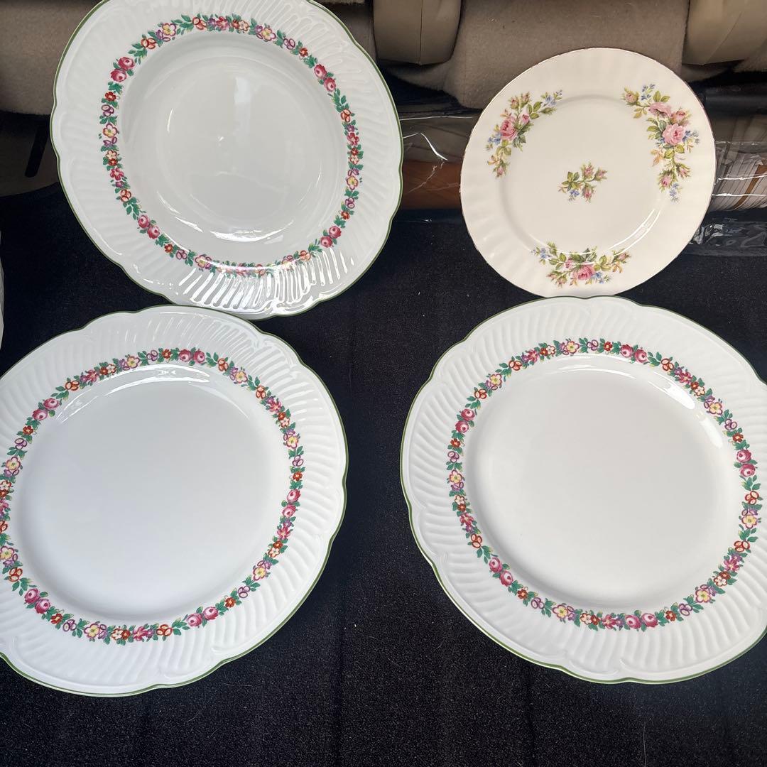 Richard Ginori laveno イタリア お花柄 ディナー皿3枚