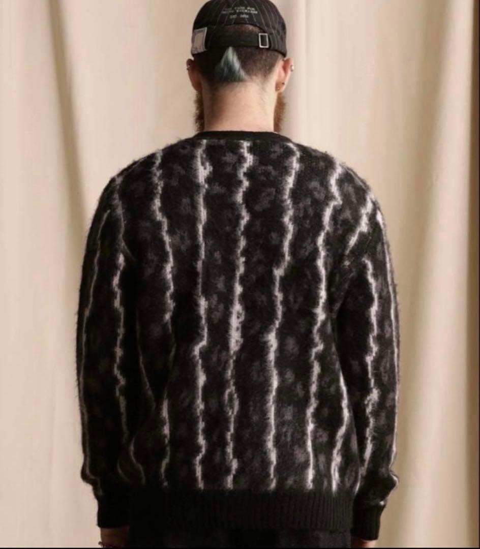 トップス SCHOTT SHAGGY KNIT CARDIGAN