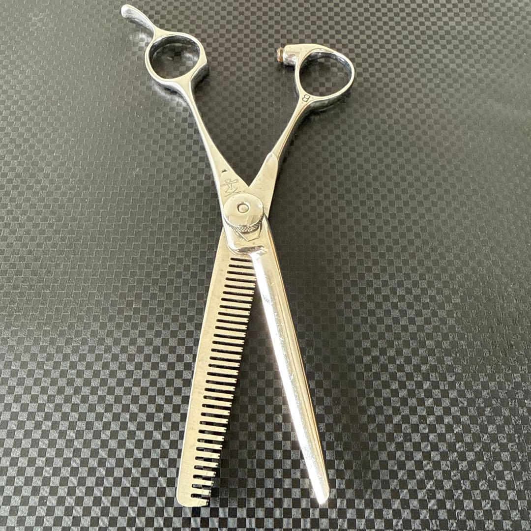 最高級☆理容☆プロ用鋏☆ハイネッタ☆ZPAT☆セニング☆スキ鋏☆デザインカットS