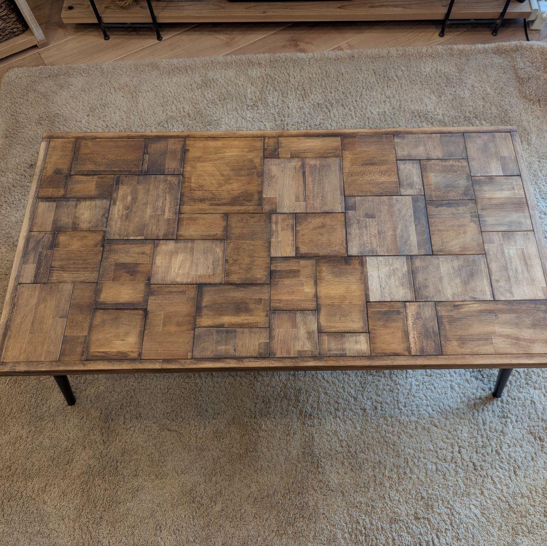 ローテーブル　サイドテーブル　✨木製テーブル　ハンドメイド