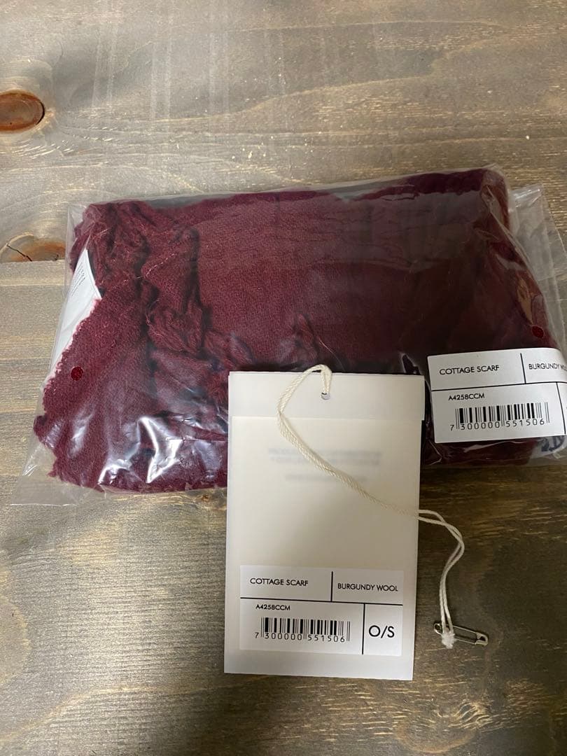 our legacy cottage scarf 新品