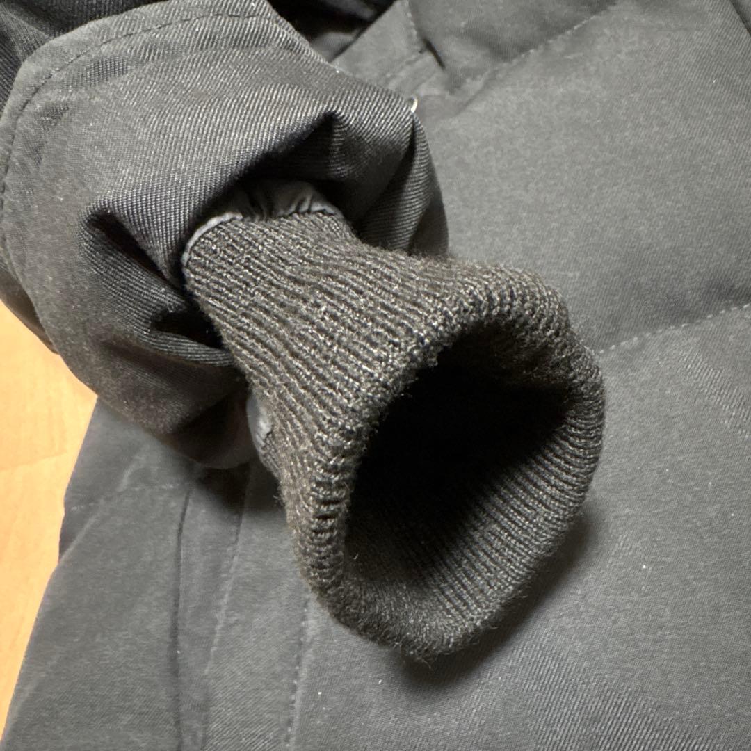 PYRENEX ブラック ロングダウンジャケット