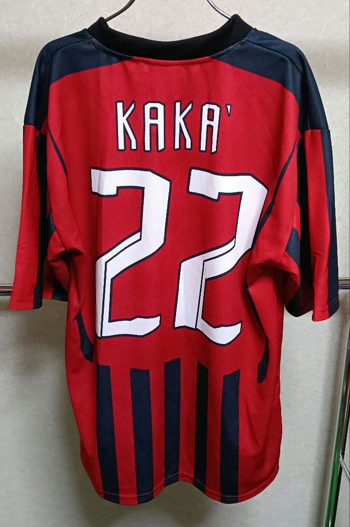 【新品タグ付き】ACミラン カカ オフィシャルユニフォーム bwin胸スポンサー