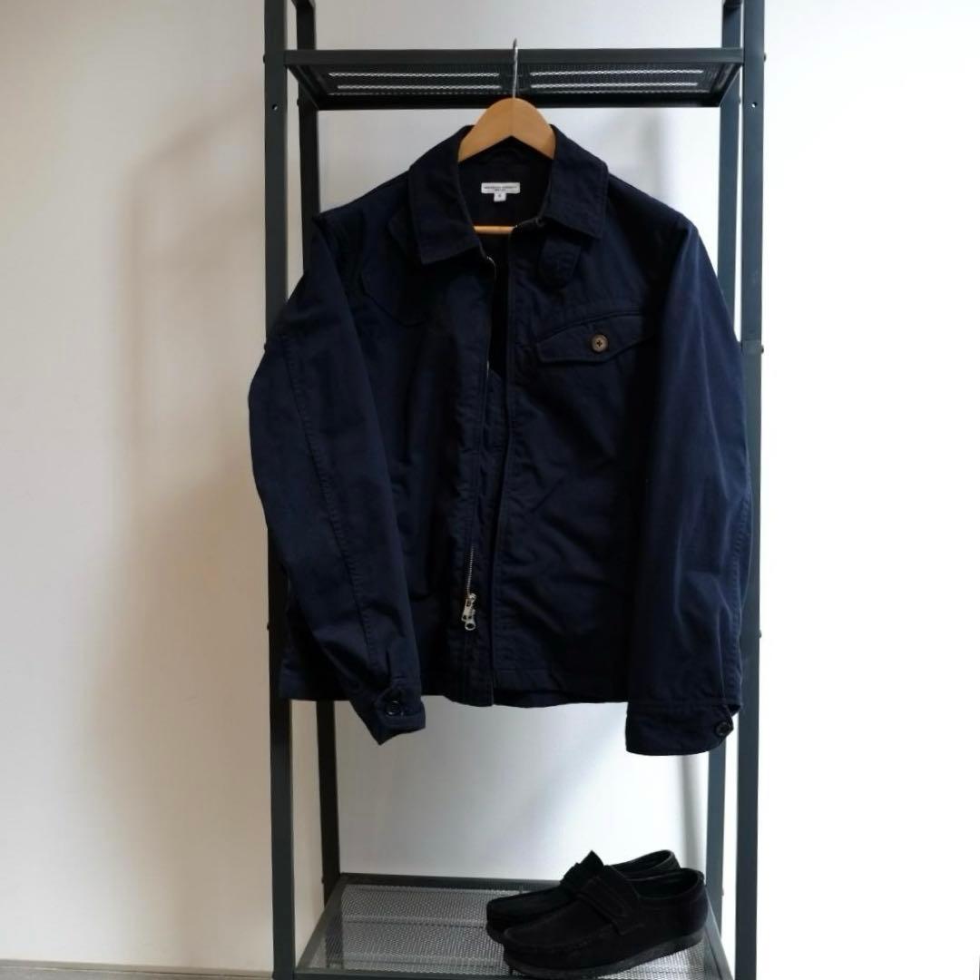 EG ドライバージャケット S リップストップ×コーデュロイ USA製