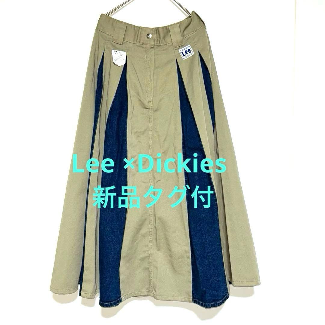 新品タグ付　Lee Dickies コラボ サーキュラースカート　デニム