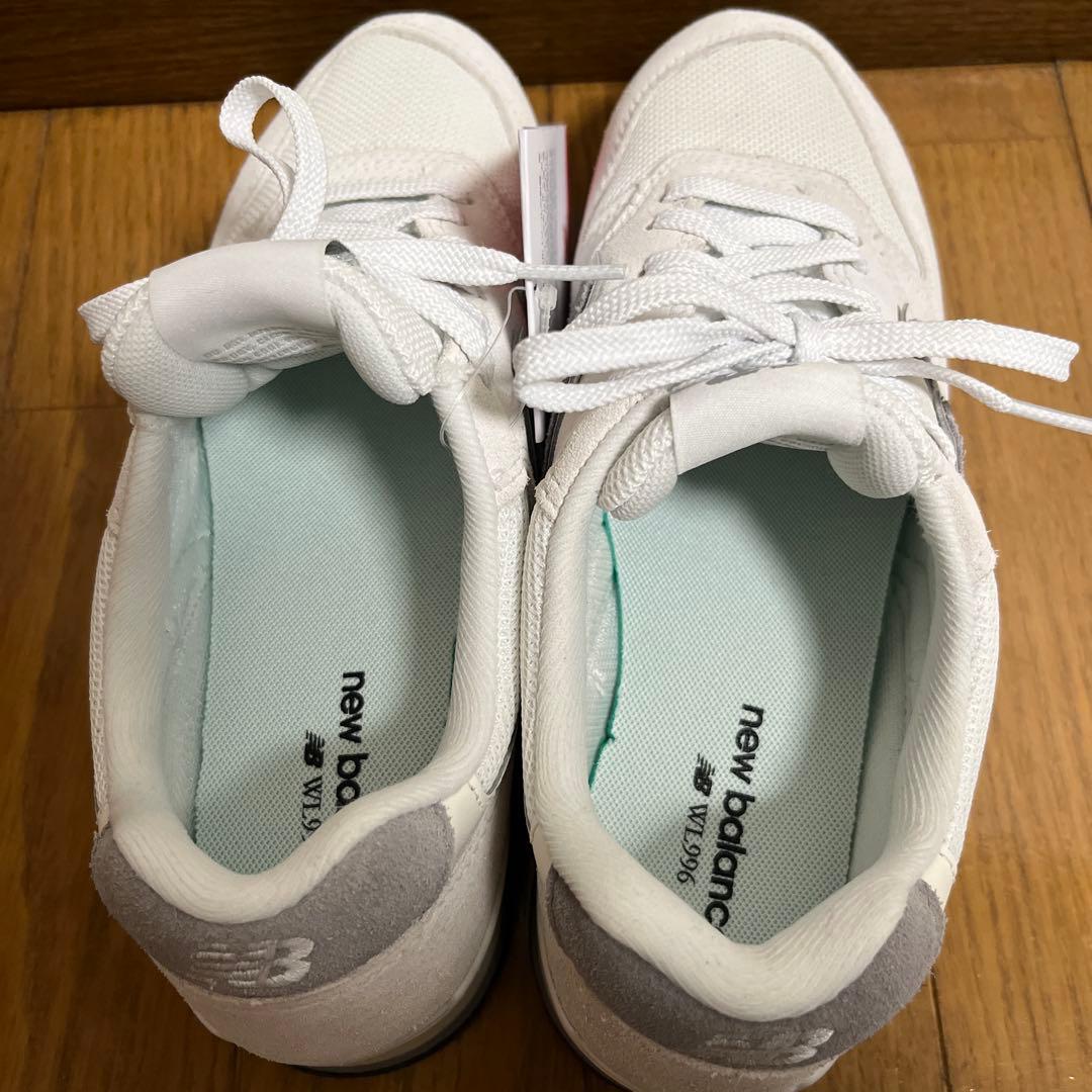 【未使用】new balance 996 MD-34 白色スニーカー 24㎝