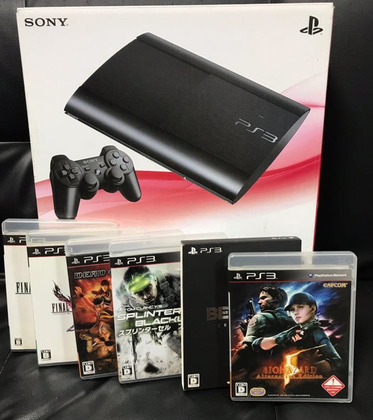 『専用』PS3 本体 250GB コントローラ2個 ソフト6本セット