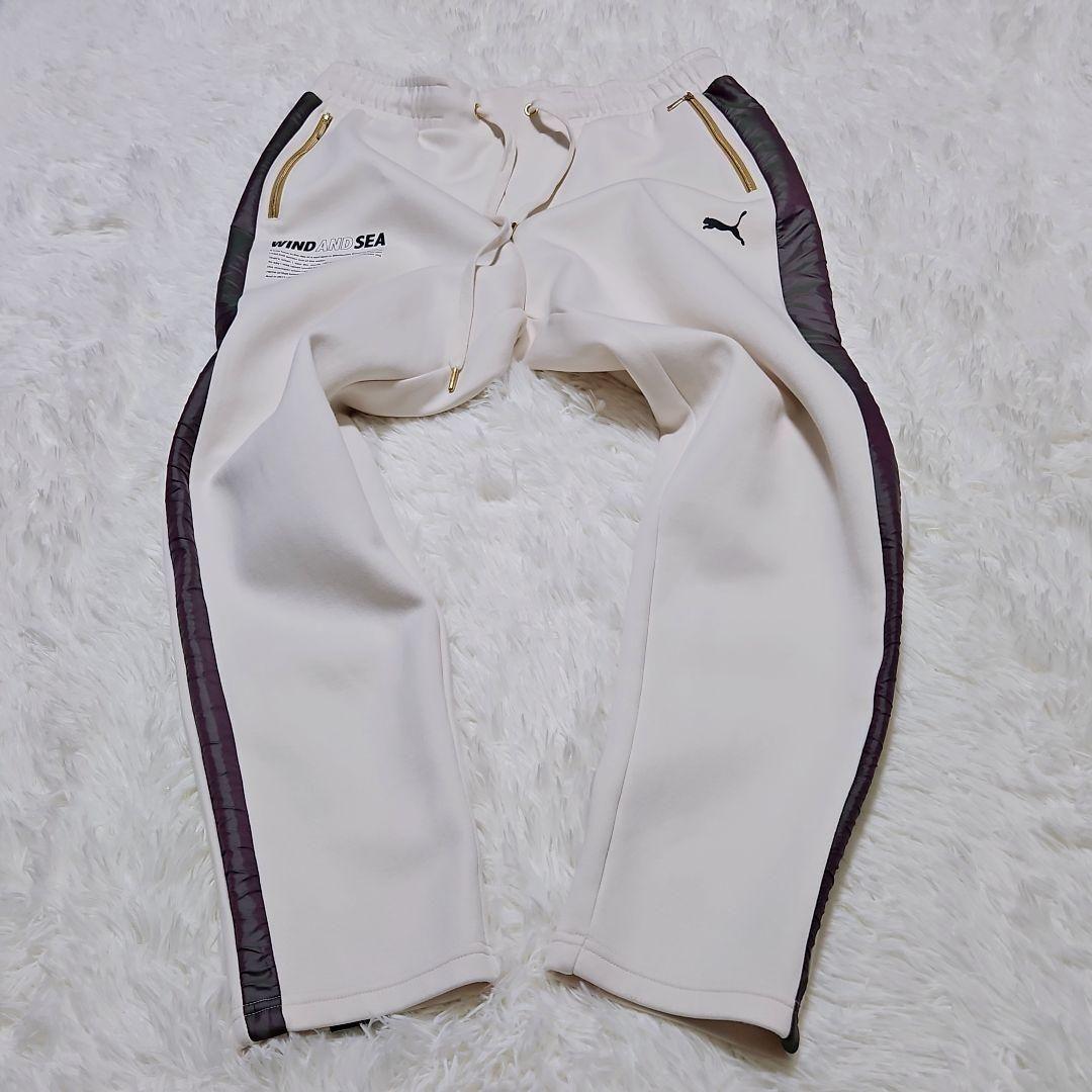 ウィンダンシー×プーマ 【XL】ジャージズボン アイボリー