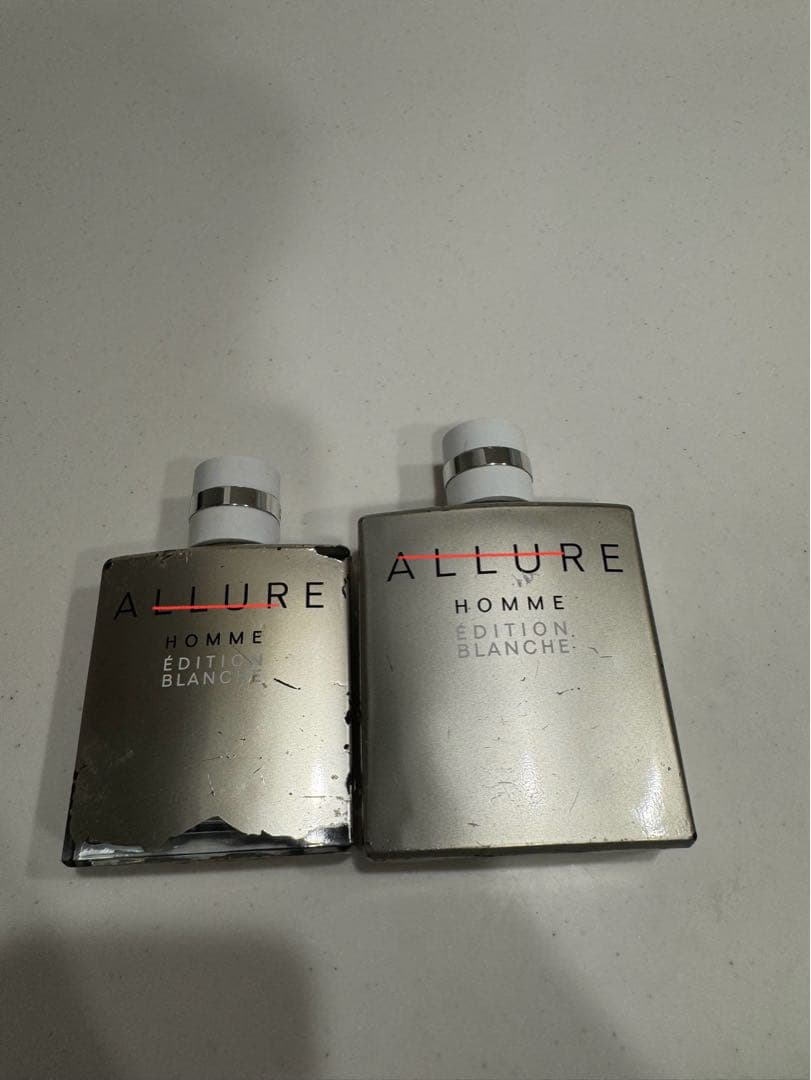 シャネル アリュールオム エディシオンブランシュ EDT 2点 セット